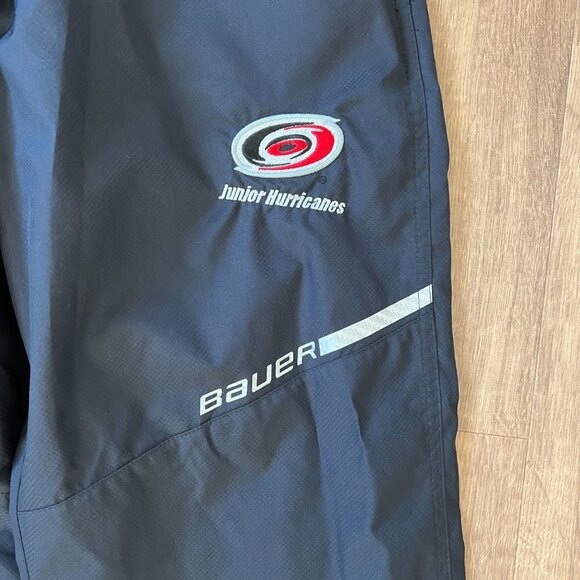 Bauer Team Apparel Hockey Warm Up Pants Carolina Hurricanes Sz XL - Picture 2 of 10